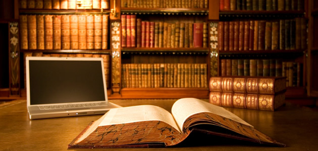 ordinateur dans biblioth�que